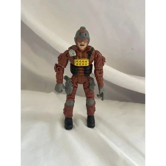 G.I. JOE Other - VTG 2003 Lanard - The Corps Elite Firestorm Red 4” Action Figure Loose Excellent